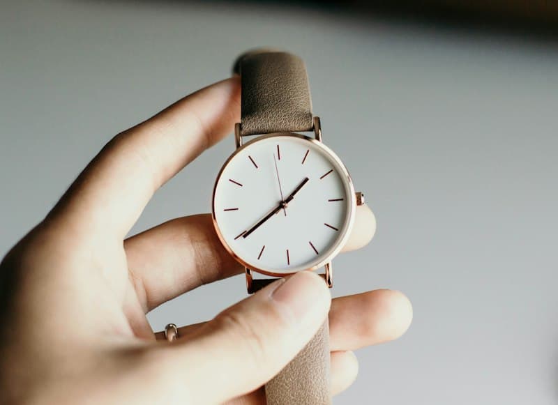 Montre Casio vintage dorée